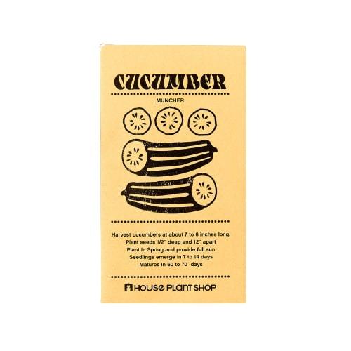 Cucumber 'Muncher' Seed Packet