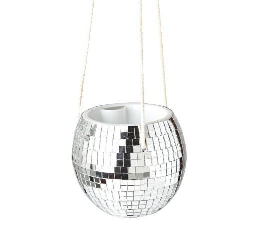 disco hanging planter Disco Ball Hanging Planter — House Plant Wholesale